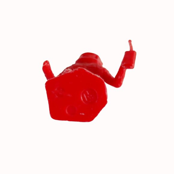 Vintage 1960s Marx MPC Plastic Space Man Astronaut Toy Figure Red Walkie Talkie - Picture 4 of 4